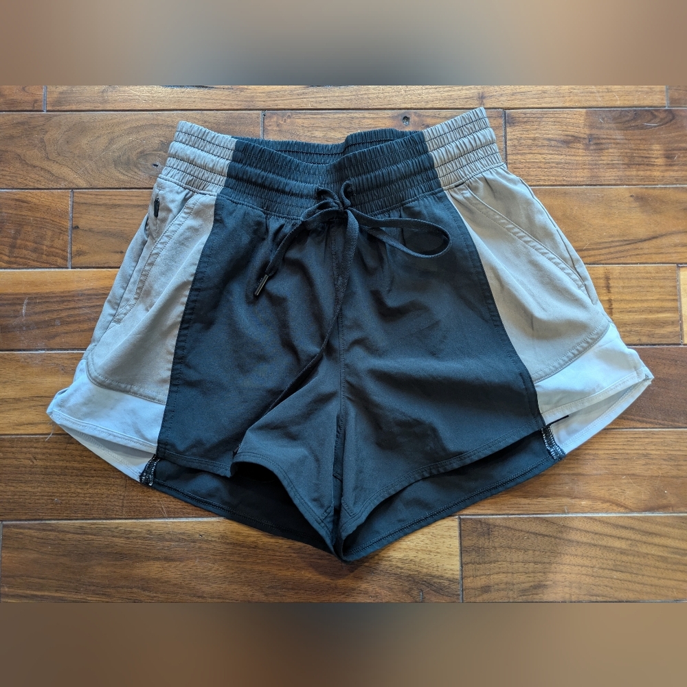 YBP Women's Color Block-Tone Athletic Shorts